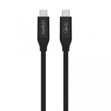 Belkin INZ001bt0.8MBK USB cable USB4 Gen 3x2 0.8 m USB C Black