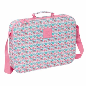 School Satchel Moos Flores Multicolour 38 x 28 x 6 cm