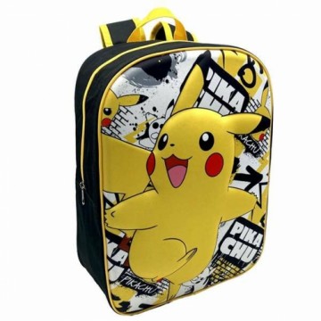 Pokemon Школьный рюкзак 3D Pokémon Pikachu 40 x 30 x 15 cm