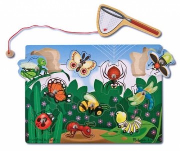 Melissa&Doug Magnetic Bug Art.13779 Koka attīstošā rotaļlieta uz magnētiem