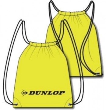 DUNLOP DRAWSTRING BAG YELLOW/BLACK