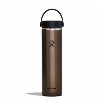 Hydro Flask 24oz Lightweight Wide Flex Cap (710ml) / Tumši brūna / 710 ml