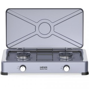 Haeger GC-02E.022A Double Cook Настольная газовая плита 2 конфорки