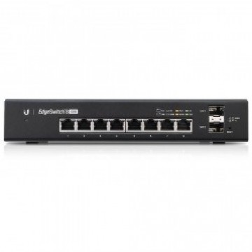 Ubiquiti EdgeSwitch 8 Managed Gigabit Ethernet (10/100/1000) Power over Ethernet (PoE) Black