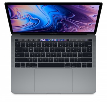 Apple MacBook Pro 2018 Retina 13" 4xUSB-C - Core i5 2.3GHz / 16GB / 512GB SSD - Space Gray (Atjaunināts, stāvoklis Ļoti labi)