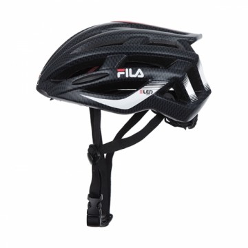 Helmet (S-M) BlackRed veloķivere (60751060)