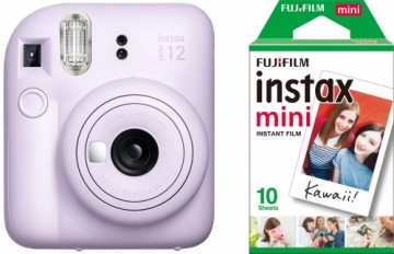 Fujifilm Instax Mini 12, lilac purple + пленка