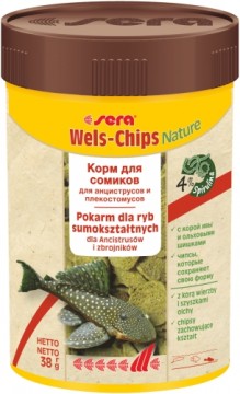 Fish food : Sera Catfish Chips, 100ml (38g)