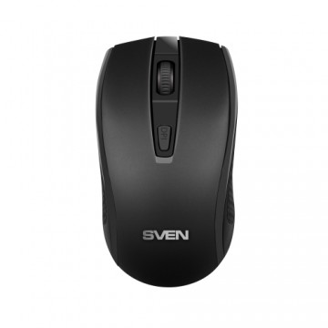 Sven Wireless mouse RX-220W black (3+1bt. 800-1600DPI  blister)