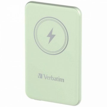 Verbatim Powerbank indukcyjny `n` Go 15W 5000mAh Wireless Magnetic zielony|green 32241