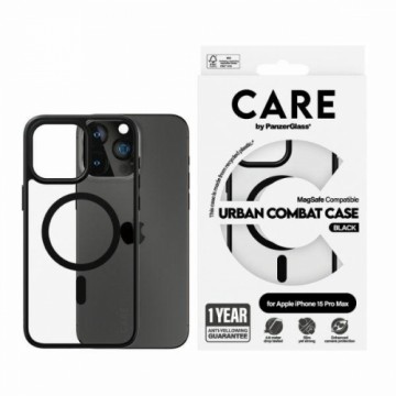 CARE by PanzerGlass Urban Combat Case iPhone 15 Pro Max 6,7" MagSafe czarny|black 1428