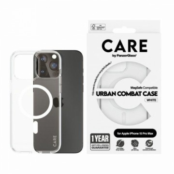 CARE by PanzerGlass Urban Combat Case iPhone 15 Pro Max 6,7" MagSafe biały|white 1420