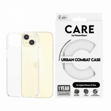 CARE by PanzerGlass Urban Combat Case iPhone 15 Plus 6,7"  przezroczysty|transparent 1423