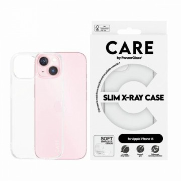 CARE by PanzerGlass Slim X-Ray Case iPhone 15  6,1" przezroczysty|transparent 1433