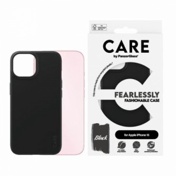 CARE by PanzerGlass Fearlessly Fashionable Case iPhone 15 6,1" czarny|black 1429