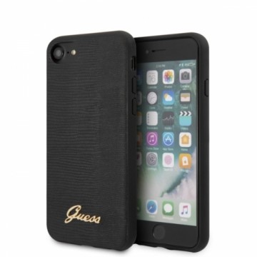 Guess GUHCI8PCUMLLIBK iPhone 7|8|SE 2020 | SE 2022 czarny|black Lizard Collection