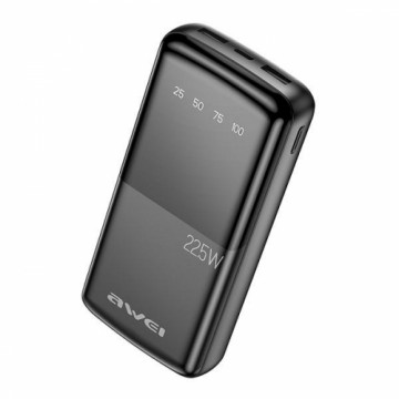 AWEI PowerBank P13K 20000mAh 22.5W czarny|black Digital Display