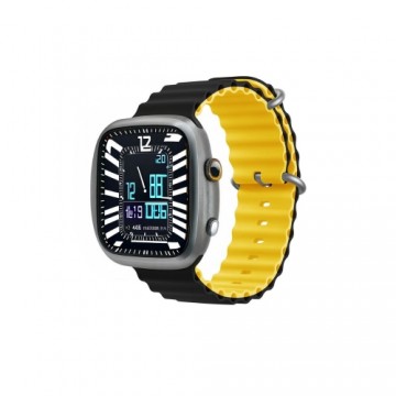 Devia strap Deluxe Sport6 for Apple Watch 42mm| 44mm| 45mm| 49mm black yellow