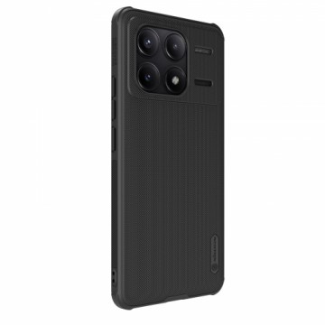 Nillkin Super Frosted PRO Magnetic Back Cover for Poco F6 Pro Black