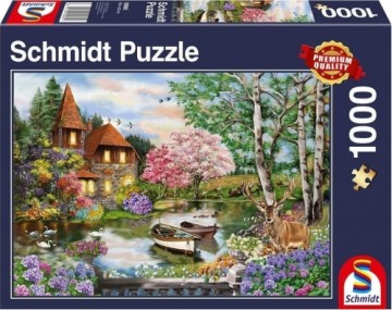 Schmidt Spiele Puzzle 1000 Lake House