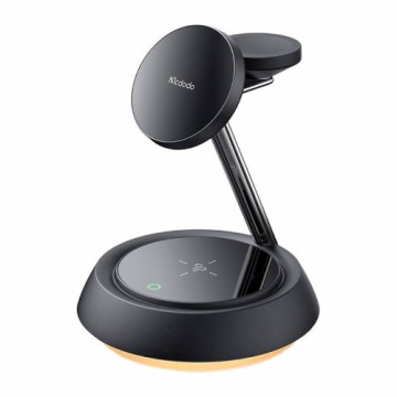 Mcdodo CH-4952 3-in-1 15W wireless charger (phone|TWS|Apple watch) black