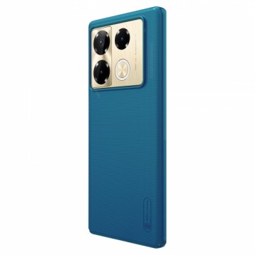 Nillkin Super Frosted Back Cover for Infinix Note 40 Pro+ 5G Peacock Blue