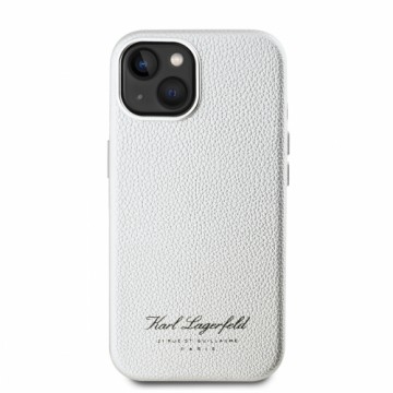 Karl Lagerfeld Grained PU Hotel RSG Case for iPhone 15 Grey