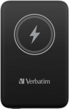 Enerģijas krātuve Verbatim Wireless 10 000mAh Black