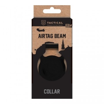 Tactical Airtag Beam Collar Black