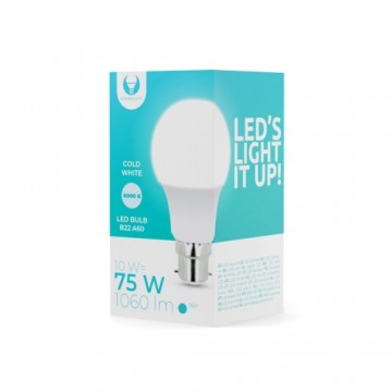 LED Bulb B22 A60 10W 230V 6000K 1060lm Forever Light