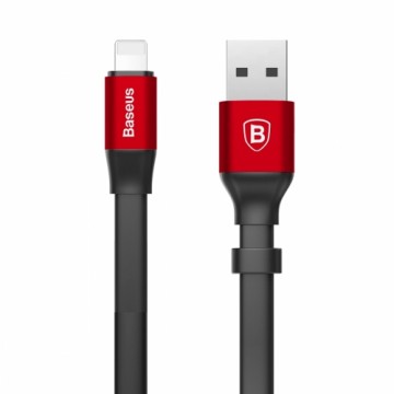 Baseus Nimble USB-A | Lightning 2A cable 0.23 m - red and black