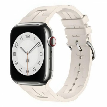 Beline pasek Apple Watch Silicone Ultra 42|44|45|49mm beżowy|starlight box