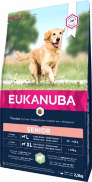 Сухой корм для собак - Eukanuba Senior Large Lamb and Rice, 2,5 кг