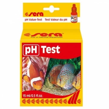 Test, water conditioner for pH adjustment : Sera pH test, 15ml