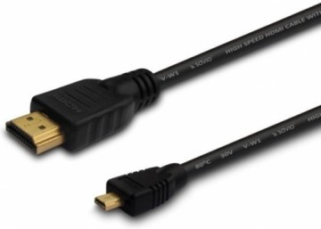 Savio CL-149 video cable HDMI  to micro-HDMI 0.5m black