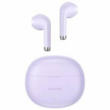 USAMS Słuchawki Bluetooth 5.3 TWS Rhymbo Series bezprzewodowe fioletowy|purple BHUYO04 (US-YO17)