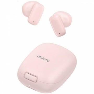 USAMS Słuchawki Bluetooth 5.3 TWS ID Series bezprzewodowe różowy|pink BHUID04 (ID25)