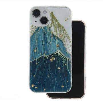 Fusion Accessories Силиконовый чехол Fusion Gold Glam Mountain для Samsung S928B Galaxy S24 Ultra