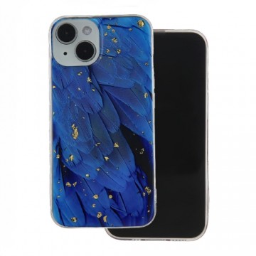 Fusion Accessories Силиконовый чехол Fusion Gold Glam Blue для Samsung S928B Galaxy S24 Ultra