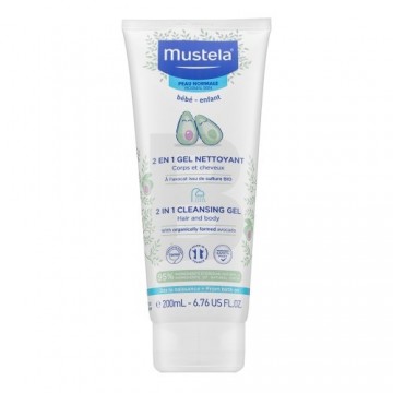 Mustela Bébé Shampoo & Shower Gel 2-в-1 Шампунь для волос и тела 200 мл