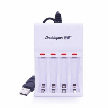 Doublepow DP-U82 4x slots USB Battery Charger 1.2V AA | AAA