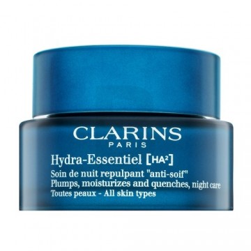 Clarins Hydra-Essentiel [HA²] Night Cream Plumps Moisturizes and Quenches Night Care 50 ml