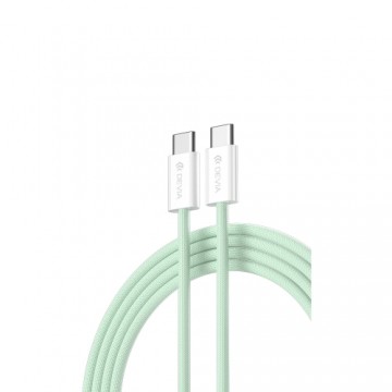 Devia cable Smart EC325 PD USB-C - USB-C 1,0 m 60W 3A green