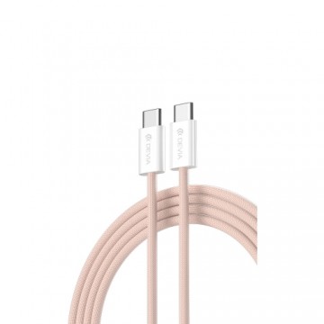 Devia cable Smart EC325 PD USB-C - USB-C 1,0 m 60W 3A pink