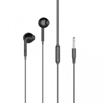 XO wired earphones EP28 jack 3,5mm black