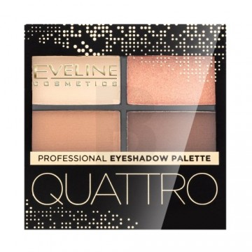 Eveline Quattro Professional Eyeshadow Palette Eyeshadow Palette 1 3,2 g