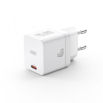 XO wall charger CE09 PD 45W 1x USB-C white