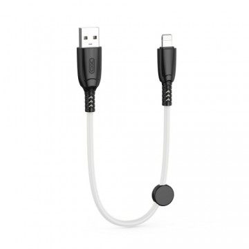 XO cable NB247 USB - Lightning 0,25 m 6A white