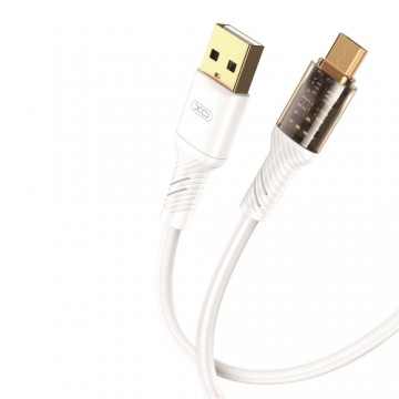 XO Clear cable NB229 USB - microUSB 1,0 m 2,4A white