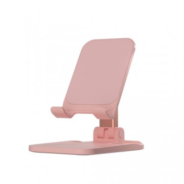 Devia adjustable folding holder stand EL161 for phone tablet pink